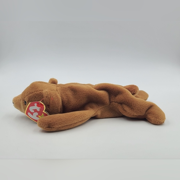 TY Beanie Baby - CUBBIE the Brown Bear (4th Gen hang tag) (8.5 inch) - Picture 4 of 4